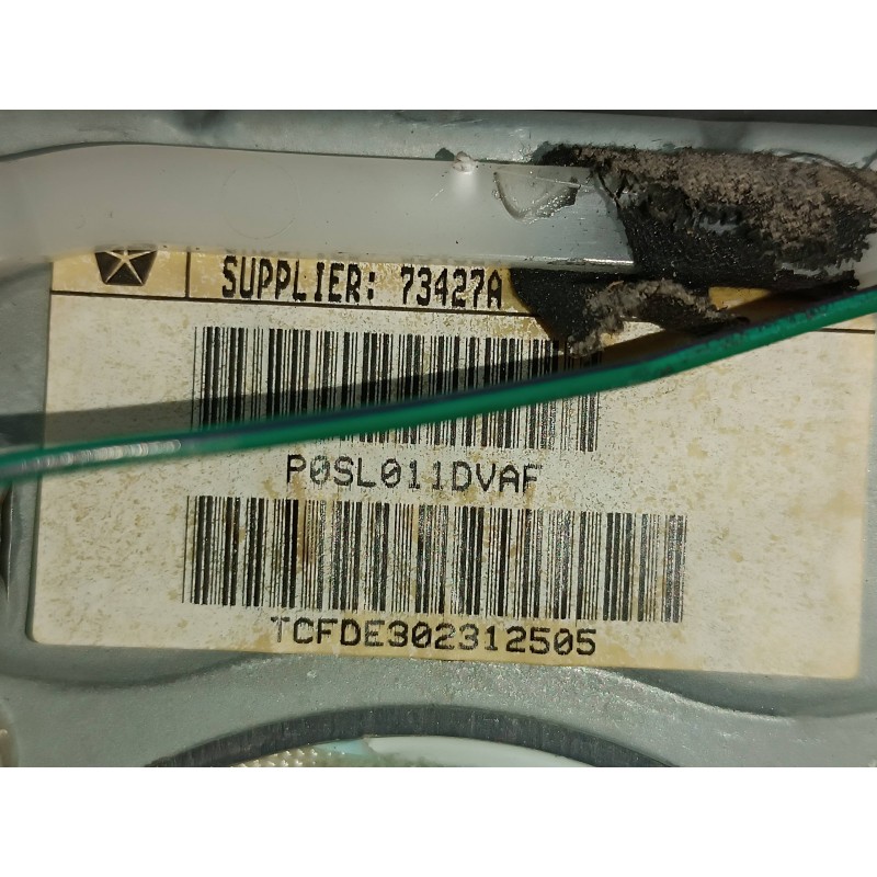Recambio de airbag delantero izquierdo para chrysler voyager (rg) 2.5 crd executive referencia OEM IAM 73427A P0SL011DVAF TCFDE3