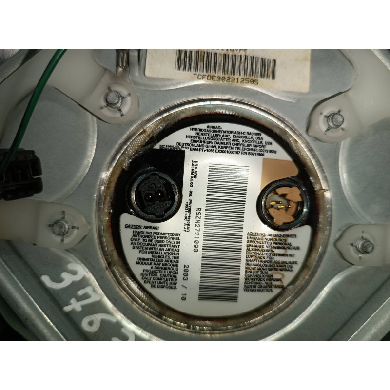 Recambio de airbag delantero izquierdo para chrysler voyager (rg) 2.5 crd executive referencia OEM IAM 73427A P0SL011DVAF TCFDE3