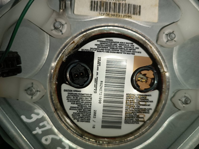 Recambio de airbag delantero izquierdo para chrysler voyager (rg) 2.5 crd executive referencia OEM IAM 73427A P0SL011DVAF TCFDE3