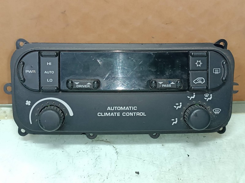 Recambio de mando climatizador para chrysler voyager (rg) 2.5 crd executive referencia OEM IAM 12237739 335300077 