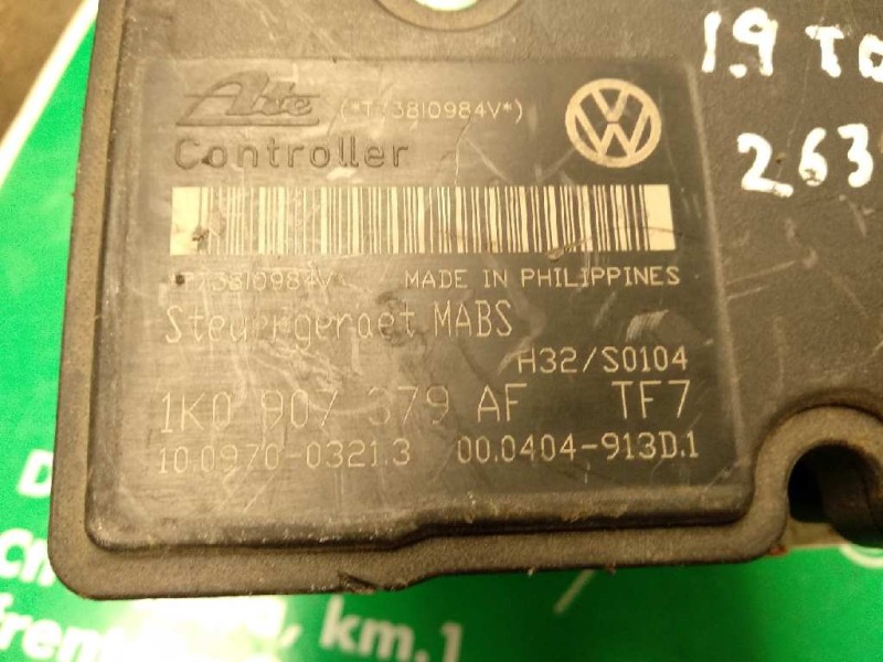 Recambio de abs para skoda octavia combi (1z5) easy referencia OEM IAM 1K0614117AC 1K0907379AF 10020701374