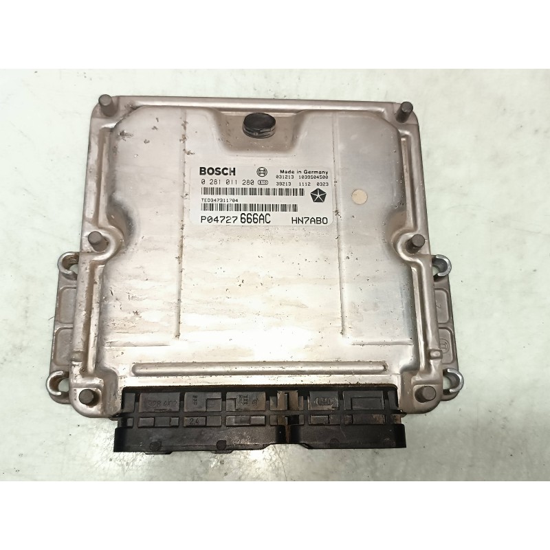 Recambio de centralita motor uce para chrysler voyager (rg) 2.5 crd executive referencia OEM IAM 0281011280 P04727666AC BOSCH