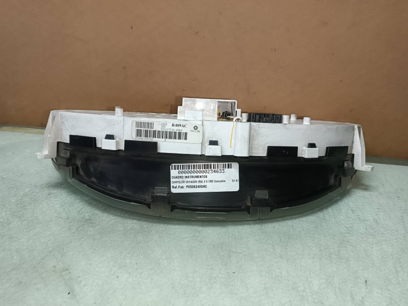 Recambio de cuadro instrumentos para chrysler voyager (rg) 2.5 crd executive referencia OEM IAM P05082409AC R409AC TN1575200983