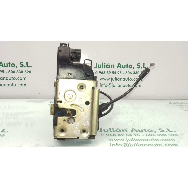 Recambio de cerradura puerta delantera derecha para renault megane ii berlina 5p confort authentique referencia OEM IAM   4 PINE