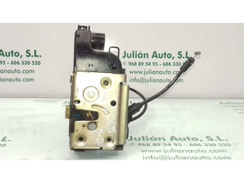 Recambio de cerradura puerta delantera derecha para renault megane ii berlina 5p confort authentique referencia OEM IAM   4 PINE