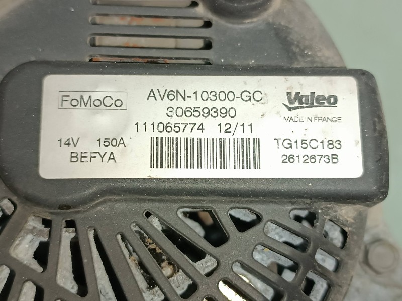 Recambio de alternador para ford focus lim. (cb8) sport referencia OEM IAM AV6N10300GC VALEO 