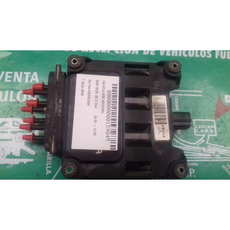 Recambio de valvula aire adicional para seat ibiza (6l1) cool referencia OEM IAM 6Q0906625A  