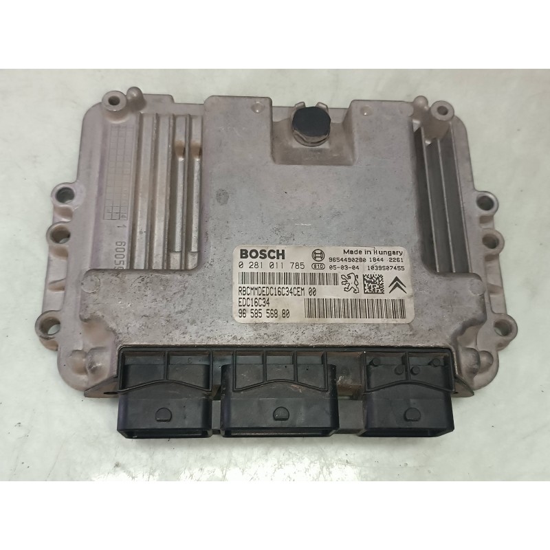 Recambio de centralita motor uce para citroen c3 hdi 70 furio referencia OEM IAM 0281011785  