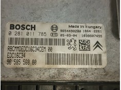 Recambio de centralita motor uce para citroen c3 hdi 70 furio referencia OEM IAM 0281011785   2