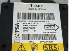 Recambio de centralita airbag para citroen c3 hdi 70 furio referencia OEM IAM 9658316580   2
