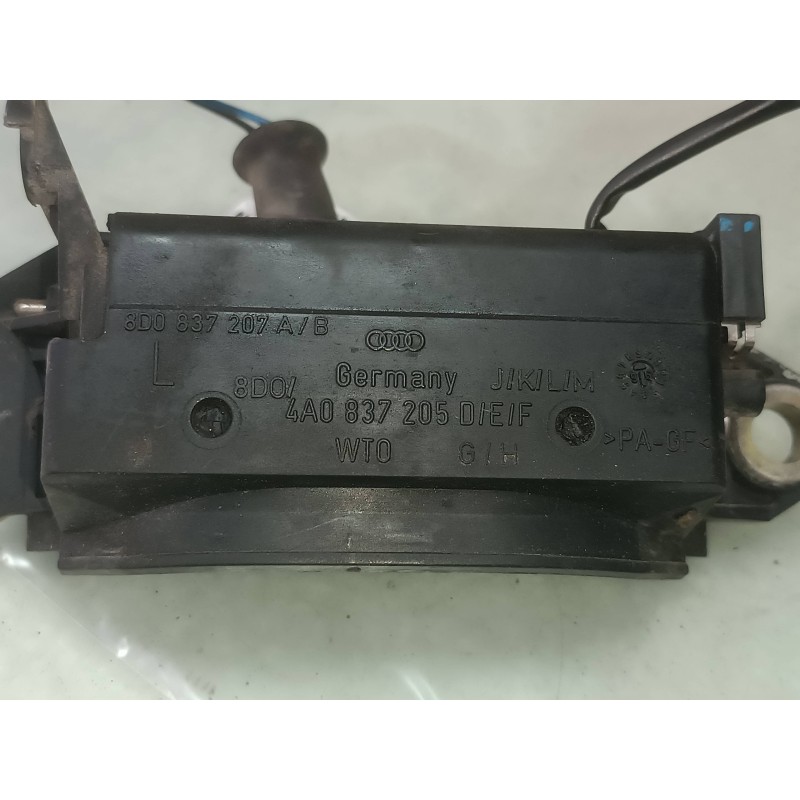 Recambio de maneta exterior delantera izquierda para audi a3 (8l) 1.9 tdi ambiente referencia OEM IAM 8D0837207AB  