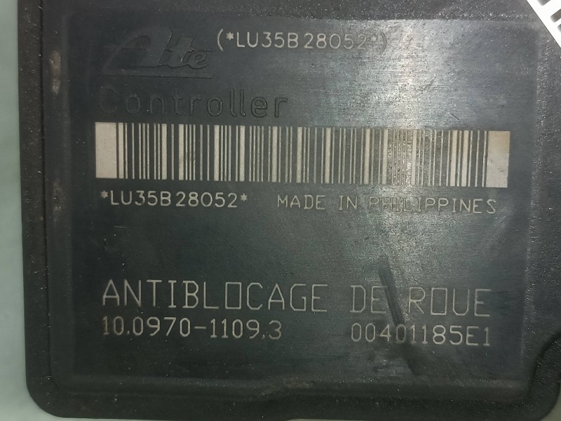 Recambio de abs para citroen c3 hdi 70 furio referencia OEM IAM 9656493580 10097011093 ATE