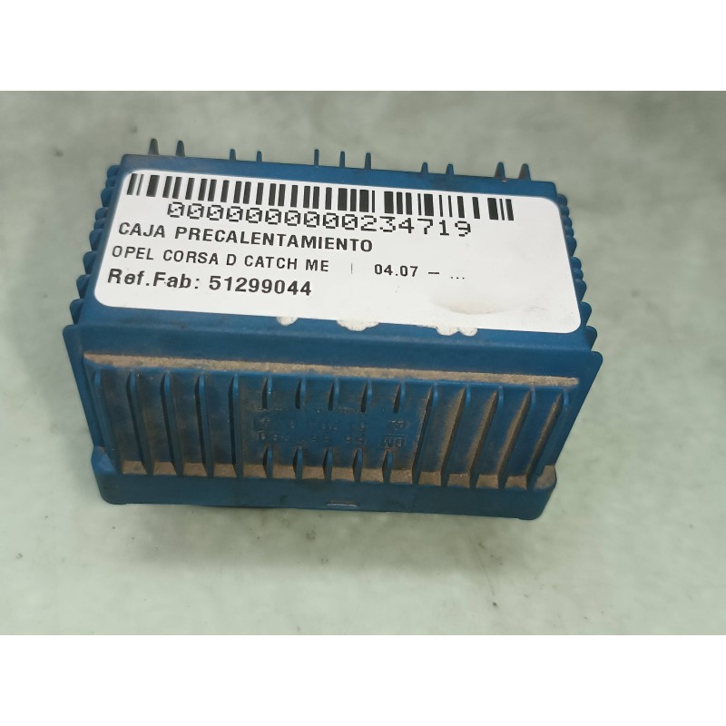 Recambio de caja precalentamiento para opel corsa d catch me referencia OEM IAM 51299044 55557780 GM