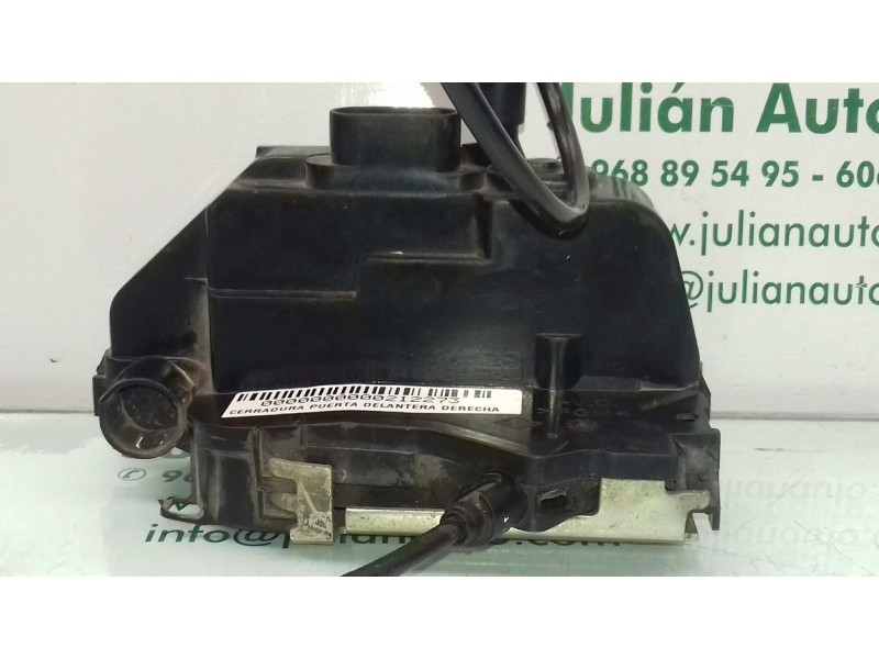 Recambio de cerradura puerta delantera derecha para renault megane ii berlina 5p confort authentique referencia OEM IAM   4 PINE