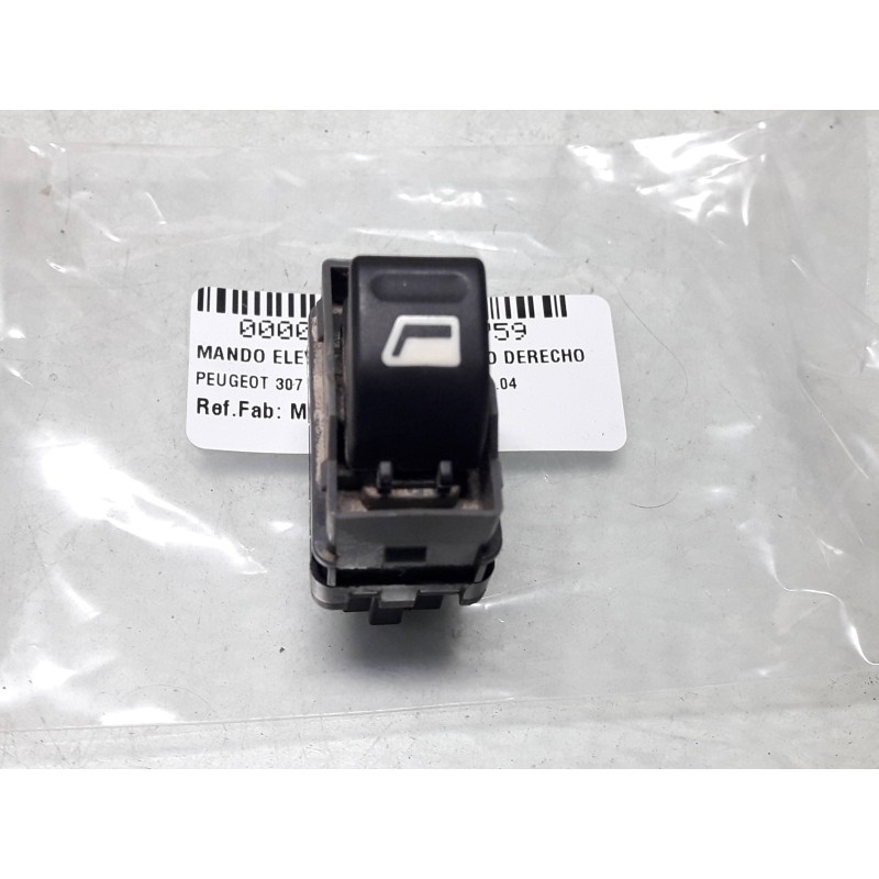 Recambio de mando elevalunas delantero derecho para peugeot 307 (s1) xr referencia OEM IAM M2072  CONECTOR 7 PINES