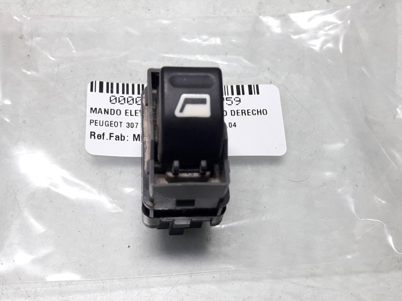 Recambio de mando elevalunas delantero derecho para peugeot 307 (s1) xr referencia OEM IAM M2072  CONECTOR 7 PINES