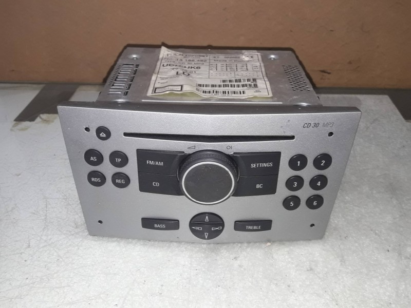 Recambio de sistema audio / radio cd para opel astra h ber. cosmo referencia OEM IAM 13188462 453116246 BLAUPUNKT