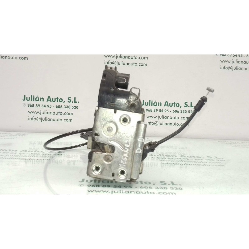 Recambio de cerradura puerta delantera derecha para renault megane ii berlina 5p confort dynamique referencia OEM IAM   4 PINES