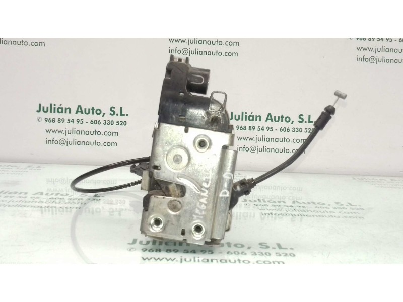 Recambio de cerradura puerta delantera derecha para renault megane ii berlina 5p confort dynamique referencia OEM IAM   4 PINES