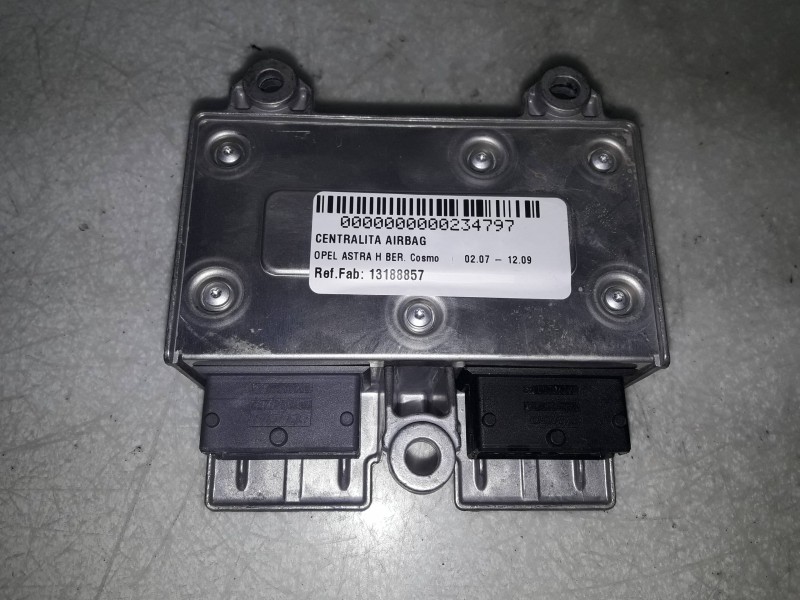 Recambio de centralita airbag para opel astra h ber. cosmo referencia OEM IAM 13188857 327963935 TEMIC
