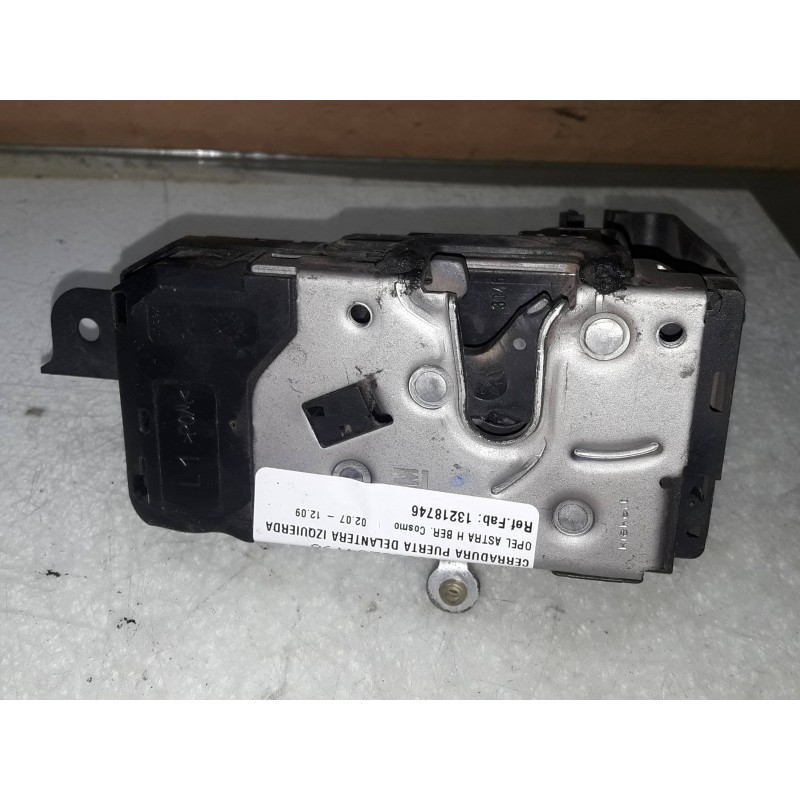 Recambio de cerradura puerta delantera izquierda para opel astra h ber. cosmo referencia OEM IAM 13218746  ELECTRICA