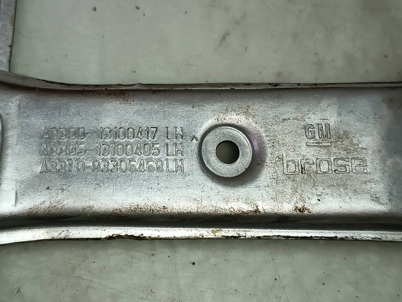 Recambio de elevalunas delantero izquierdo para opel astra h ber. cosmo referencia OEM IAM A330013100417LH A330513100405LH BROSE