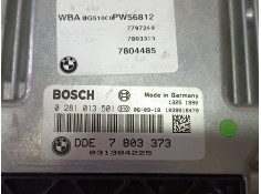 Recambio de centralita motor uce para bmw serie 1 berlina (e81/e87) 120d referencia OEM IAM 7803373 0281013501 BOSCH 2