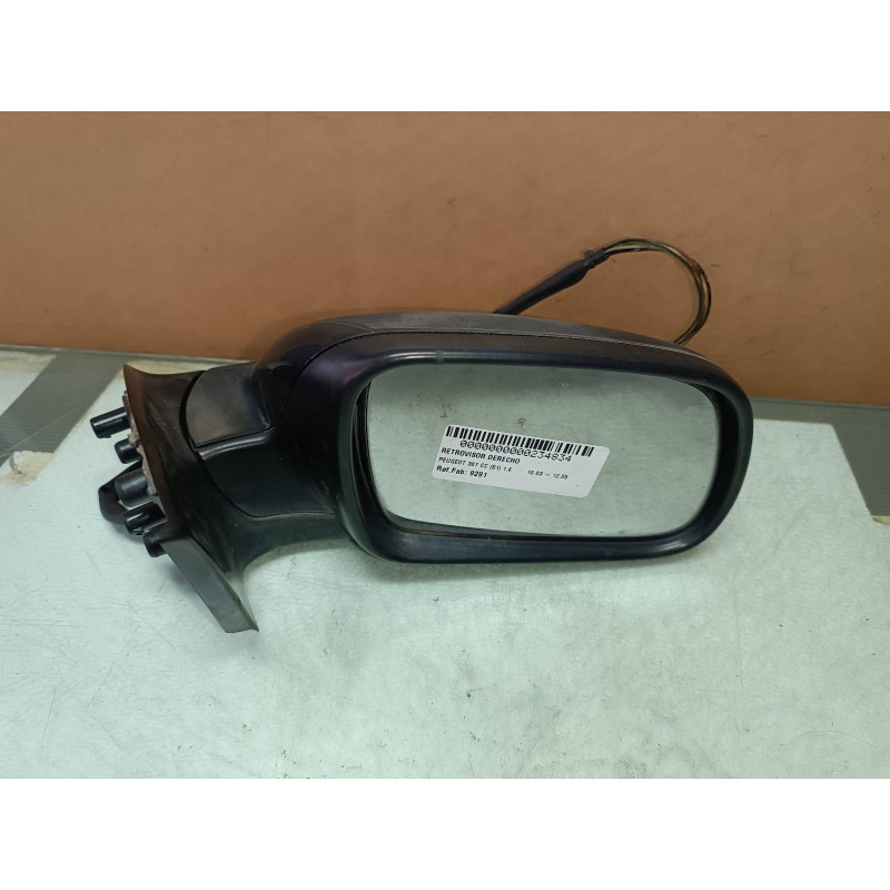 Recambio de retrovisor derecho para peugeot 307 cc (s1) 1.6 referencia OEM IAM 96577209 9291 ELECTRICO