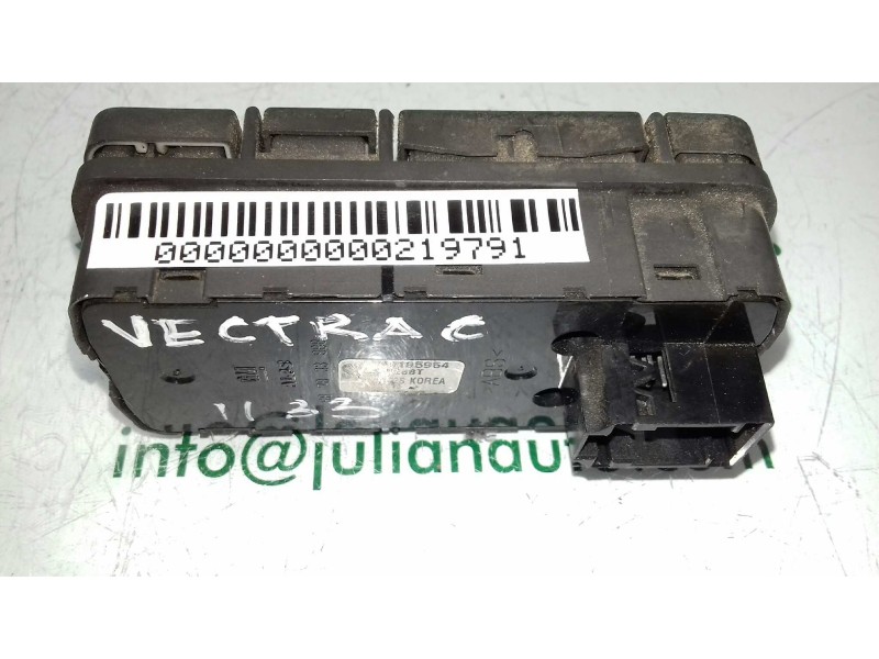 Recambio de mando elevalunas delantero izquierdo para opel vectra c berlina comfort referencia OEM IAM 687833988 09185954 