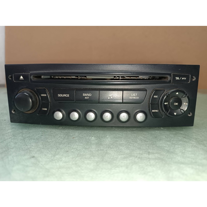 Recambio de sistema audio / radio cd para peugeot 307 cc (s1) 1.6 referencia OEM IAM 9657736677  BLAUPUNKT