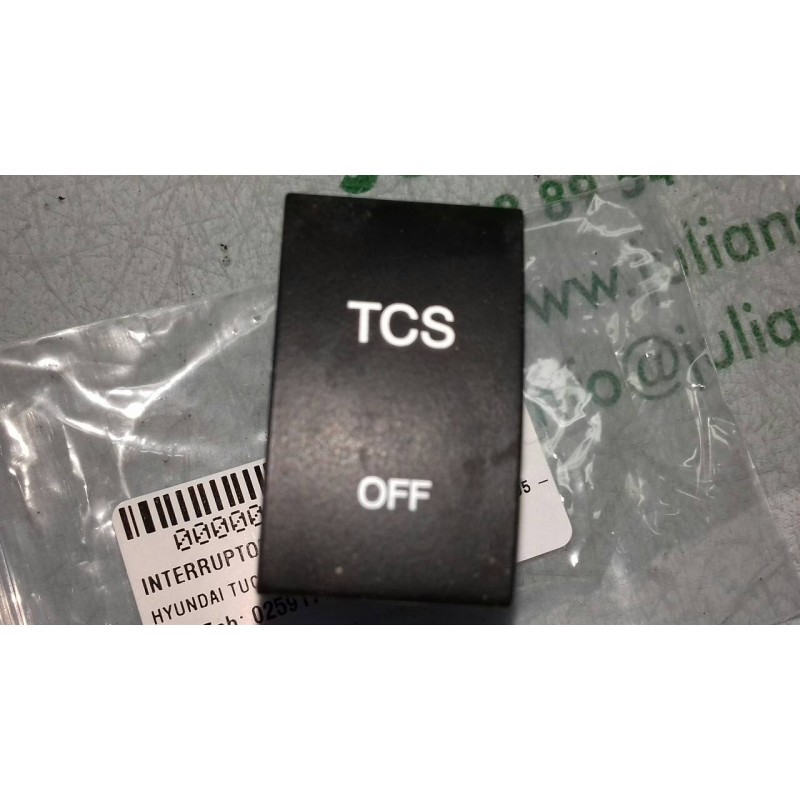 Recambio de interruptor para hyundai tucson (jm) 2.0 crdi comfort referencia OEM IAM 025917774970 4+2 PINES TCS / OFF