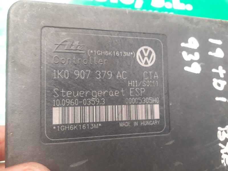 Recambio de abs para seat altea xl (5p5) reference referencia OEM IAM 1K0614517AF 1K0907379AC 10020602414