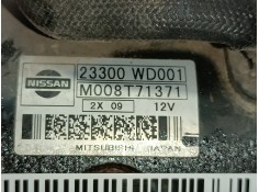 Recambio de motor arranque para nissan almera tino (v10m) ambience referencia OEM IAM M008T71371 23300WD001 MITSUBISHI 2