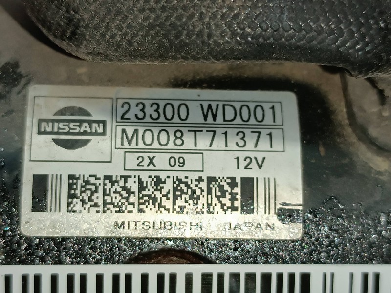 Recambio de motor arranque para nissan almera tino (v10m) ambience referencia OEM IAM M008T71371 23300WD001 MITSUBISHI