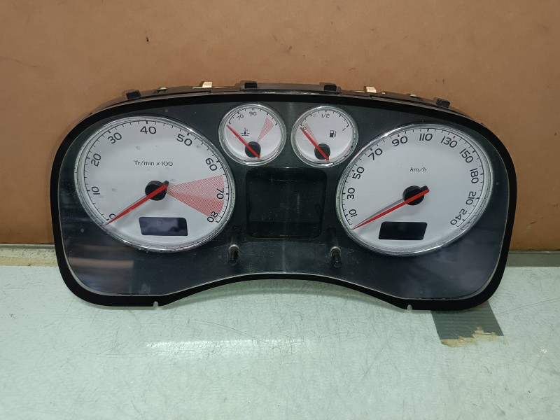 Recambio de cuadro instrumentos para peugeot 307 cc (s1) 1.6 referencia OEM IAM 9648629680 216703307 JOHNSON CONTROLS