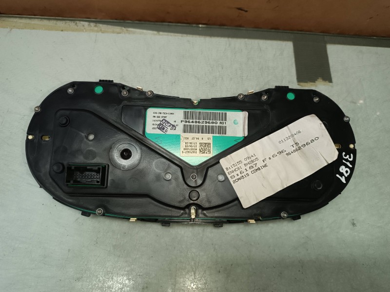 Recambio de cuadro instrumentos para peugeot 307 cc (s1) 1.6 referencia OEM IAM 9648629680 216703307 JOHNSON CONTROLS