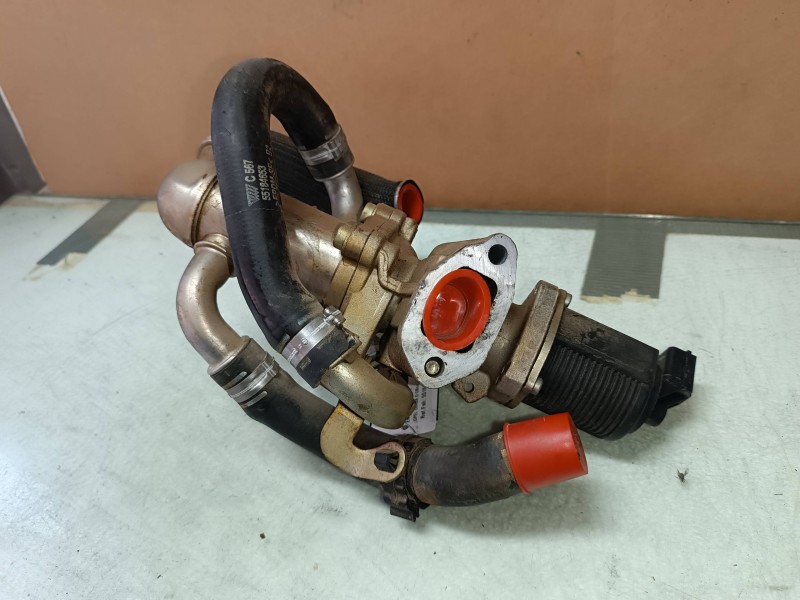 Recambio de enfriador egr para opel corsa d cmon referencia OEM IAM 55184653 10003102 13191193