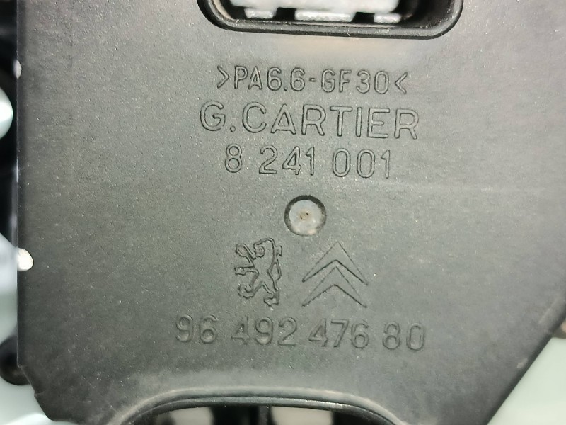 Recambio de resistencia calefaccion para peugeot 307 cc (s1) 1.6 referencia OEM IAM 9649247680 6241001 G.CARTIER