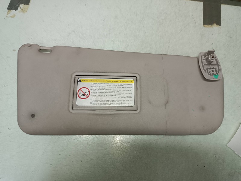 Recambio de parasol derecho para citroen berlingo cuadro sx referencia OEM IAM   