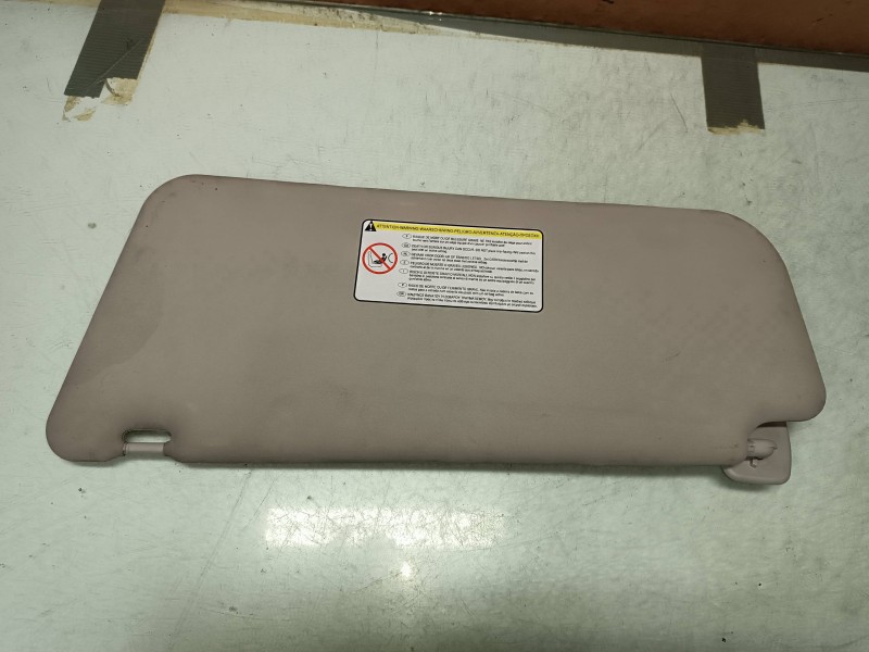 Recambio de parasol derecho para citroen berlingo cuadro sx referencia OEM IAM   