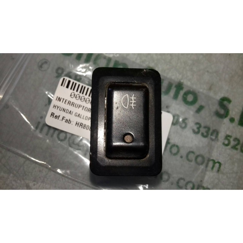 Recambio de interruptor para hyundai galloper 2.5 d. referencia OEM IAM HR808220 3+3 PINES ANTINIEBLA