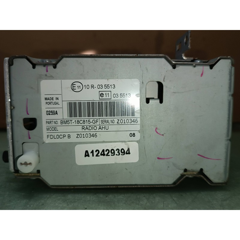 Recambio de sistema audio / radio cd para ford focus lim. (cb8) ambiente referencia OEM IAM BM5T18C815GF RADIO AHU 
