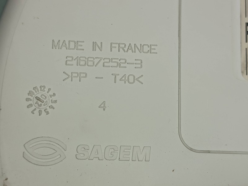 Recambio de cuadro instrumentos para citroen c3 1.4 hdi sx plus referencia OEM IAM 9645994280B 216672523 SAGEM