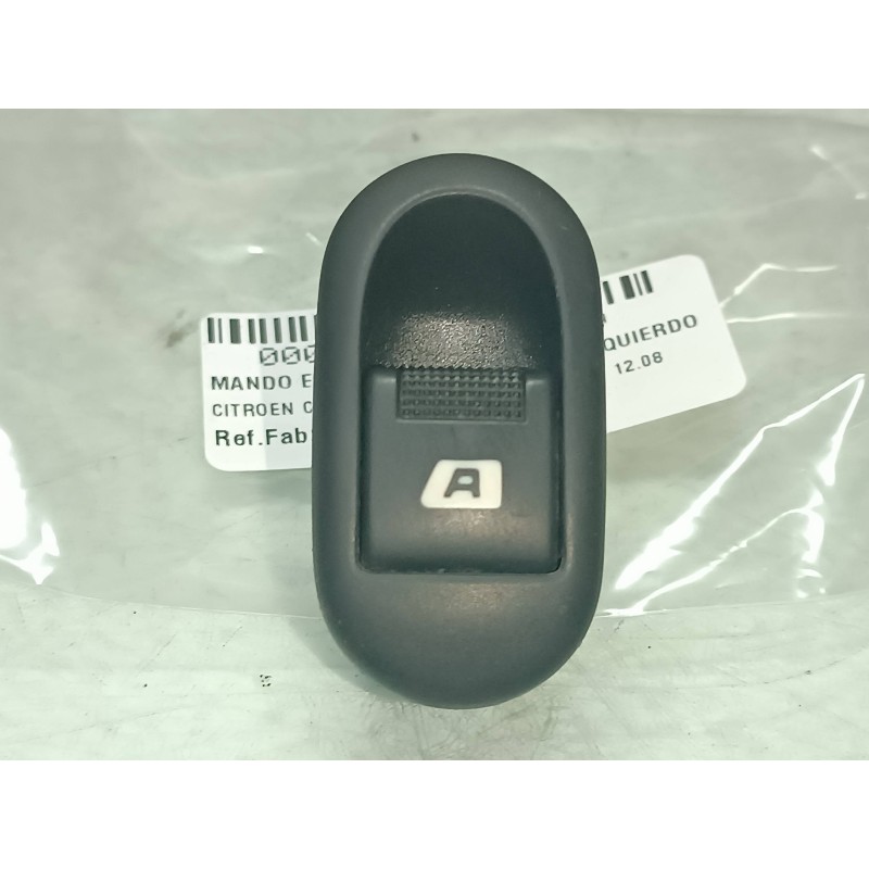 Recambio de mando elevalunas delantero izquierdo para citroen c3 1.4 hdi sx plus referencia OEM IAM 27668 CLAVIJA NEGRA CONECTOR