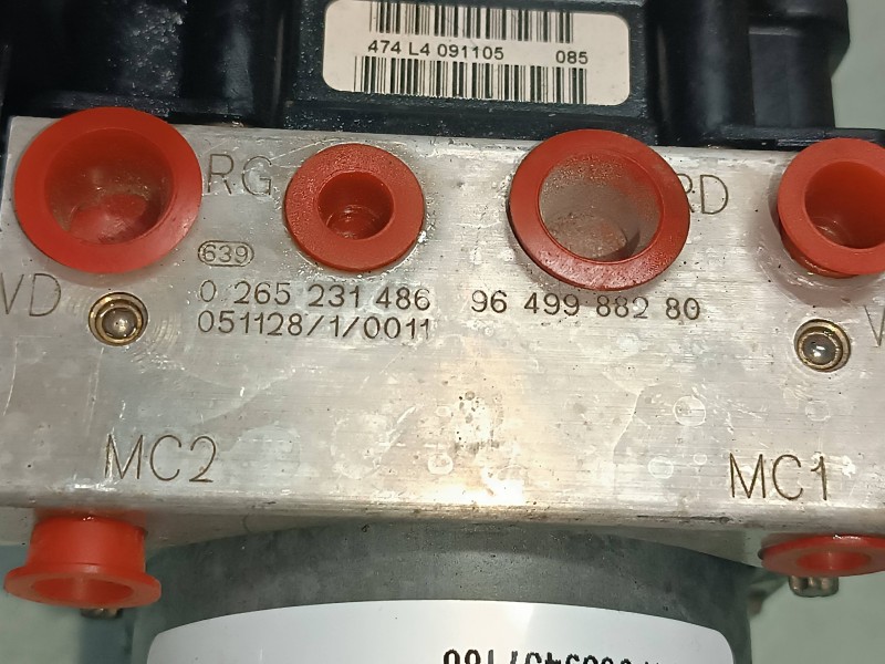 Recambio de abs para peugeot 307 berlina (s2) xs referencia OEM IAM 9659457180 0265800395 9649988280