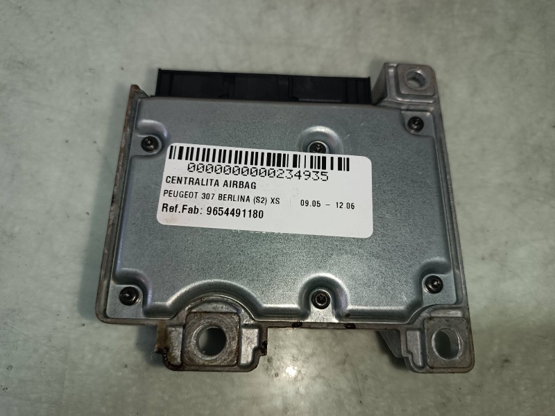 Recambio de centralita airbag para peugeot 307 berlina (s2) xs referencia OEM IAM 9654491180  AUTOLIV