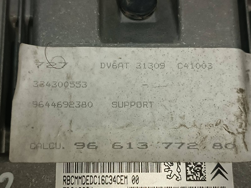 Recambio de centralita motor uce para peugeot 307 berlina (s2) xs referencia OEM IAM 9661377280 9660105980 KIT - BOSCH