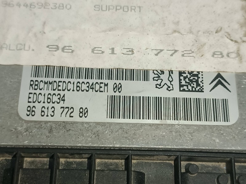 Recambio de centralita motor uce para peugeot 307 berlina (s2) xs referencia OEM IAM 9661377280 9660105980 KIT - BOSCH