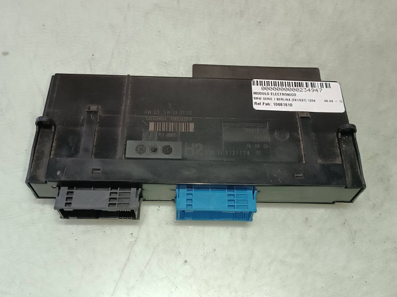 Recambio de modulo electronico para bmw serie 1 berlina (e81/e87) 120d referencia OEM IAM 10681810 61359131778 