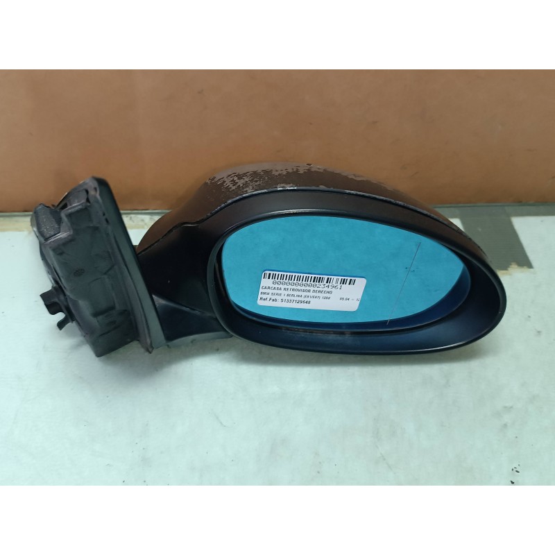 Recambio de retrovisor derecho para bmw serie 1 berlina (e81/e87) 120d referencia OEM IAM 51337129648  ELECTRICO